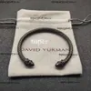 Nieuwe 2024 Dy Desginer David Yurma Sieraden Top Kwaliteit Bracelet Simple en Elegant Popular Woven Traped Rope Fashion Ring David Bracelet Punk Jewelry David Size 2 147