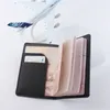 2022 New Leather Document Bag Aircraft Travel Passport Book Protective Cover Passport Clip Pu Pickup Card Case Manufacturer Ready In Stock