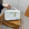 mode dames luxe handtas ontwerper hoge verschijning niveau messenger tas dames handtas schoudertas crossbody zak onderarm tas portemonnee 26 cm/22 cm