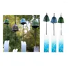 Decorative Figurines 3pcs/set Wind Bell Japanese Cast Iron Windchime Temple