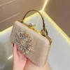 Bolso de noche Agua Diamante Diamante Vestido Bolso Bolso Bolso Fiesta de moda de Celebridades