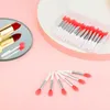 Make-upborstels zacht met 1 lipfilmborstel stofbestendige hoes cosmetische siliconen creatieve lippenstiftset exfoliëren