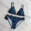 Sexy Bikini Sets For Women Bandage Swimsuit Crop Top Swimwear Thong Bathing Suit High Cut Beachwear Solid Print Bikinis