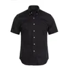 Designer Men's Shirt Fashion Casual Business Social T-shirt Seasons Slim Fit Fashion Men's Short Sleeve Slim Fit Top