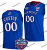 Kansas Jayhawks College Nick Collison # 4 Jerseys de basket-ball Paul Pierce # 34 Raef Lafrentz # 45 Mens cousu coutume tout nu