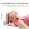 Massager elettrico Massager a infrarossi riscaldamento Airbag Trazione Vibrazione Spalla cervicale Supporto per il sollievo del dolore 240424