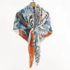 Sjaals winter grote warme wollen sjaal gigantische kasjmier wraps dames merk luxe print vierkant cape stal deken 130