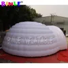 Personalized 10mD (33ft) With blower Large White Inflatable Igloo Tent With LED Lighting,Blow Up Canopy Dome Marquee For Sale