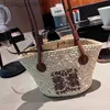 Высококачественные оригинальные дизайнерские сумки для Loeweelry Строгая тканая сумка Полая сумка для поперечного телеви для женщин 2024 Новая кожаная сумка для кожи Полая шнурки с логотипом бренда