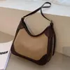 Sac pour femmes sacs Patchwork Scrub Pu Leather Crossbody for Female 2024 Tendance Brand Dames Handsbags Luxury Hand