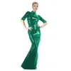 Robes de fête 23 couleurs longues robe en pvc arrière zipper de longueur de sol club performance vestido sexy women bodycon wetlook plus taille