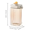 Vattenflaskor 3.5L Stort kallt kettle kylskåp med kran dricker potten dryck dispenser cool vattenjug behållare kanna