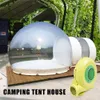 Inflatable Transparent Tent House Clear Cube Tent Bubble Hotel For Human