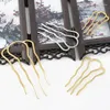 Hair Clips National Style Hairpin Women's Four Tooth Comb Pin Wedding Accessories Crown Bride Jewelry