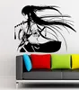 Samurai geisha japonais katana épées anime sticker mural décoratif vinyle intérieur décoration intérieure décalcomanies murales amovibles 4044 2017822442