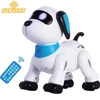 Animaux électriques / RC Télécommande robot chien jouet programmable interactive Smart Dancing Robots RC Dog Casculé avec Sound Electronic Pet Toys for Kids T240428