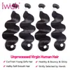 Body Wave Bündel menschliches Haar für Frauen weben natürliche schwarze 12a i 134 Stück 240419