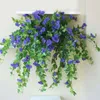 Decorative Flowers Artificial Petunia Flower Durable Plants Elegant Morning Glory Centerpiece For Home Office