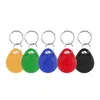 Haczyki 50pcs 125KHz T5577 EM4305 Keyfobs przepisywany tag RFID Kopiuj dostęp do karty Id Token Pierścień