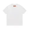 Męskie koszulki Polo Polos koszule dla mężczyzny moda fokus haft haft wąż podwiązka małe pszczoły wzór ubrania ubrania tee czarno -białe męskie koszulka a47