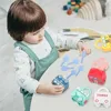 Baby Bath Toys Enfants Toys éducatifs enfants Apprentissage Lock With Keys Numbers de voiture Assortir Counting Montessori Math Teaching Lock Picking Toy