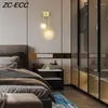 Wandlampe moderne LED -Leuchten für Flur Gang Treppe Innenbeleuchtung Schmetterling Dekor Schicht Schlafzimmer Bett 220 V