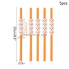 Inna organizacja gospodynia domowa 5pcs Halloween SKL Pumpkin Plastic STS Happy Party Home Bar dekoracja Prop dzieci Koktajl Picie Dhal0