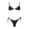 Set Black White Bikini 2023 Sexy Women Swimsuits vrouwelijke badmode micro bikini set Braziliaans biquini zwempak strandkleding