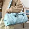 Bolsas escolares Bolsa de viagem de grande capacidade Bolsa de armazenamento Carregar Bolsa de mochila à prova d'água da Duffel Mulheres Oxford ombro 2024