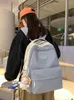 Ryggsäcksskola ryggsäckar för högskolestudenter koreanska modeflickor stor kapacitet axel nylon vattentät resväska