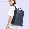 Backpack Bange Design de grande capacidade Recarrega de viagens USB Mackpacks Men Men 15.6 em bolsa à prova d'água para laptop para masculino