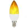 Lampade E14/E27 LUMI FLAME LED 4 MODI FANNE EFFETTO LED FLAME SIMULAZIONE LUMI DI FUOCO LUMI DI FUOCO DECIFICA