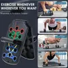 Push up up up Force Equipment Board pushup pliable pour les bras de l'abdomen de la poitrine et le gymnase de la maison du train arrière 240416