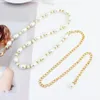 Belts 2024 Men And Women Designer Belt Rhinestone Inlay Hook Adjustment Pearl Waist Chain Decorative Accesorios De Ropa