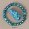 Strand 6/8mm Natural Stone Armband Rund Lapis Lazuli Men Purifying Energy Soothing Emotions Women smycken gåvor