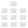 Kitchen Storage 10pcs Separator Classification Box Reusable Partition Board Tool Pantry Tidy Snap On Office Refrigerator Divider