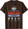 T-shirts masculins My Bowling Technique Shirt Bowling T-shirt Funny Bowler Gift T-shirt graphique T-shirt Summer Tops Tops Coton Casual T240425