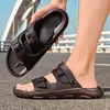 Sandals Shoes Men Outdoor Summer Flip Flops Beach Anti-slip Breathable Zapatos Hombre Casual Man Slippers