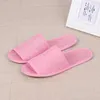 Slippers 2024 Fashion simple Unisexe El Travel Spa Men de portable Disposable maison invitée en lin intérieur pantoufle