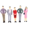 Figures Model People Plastic 1 Gauge Scale Plastic Sitting Standing 1 32 50Pcs Figures Outdoor Landscape 240419