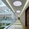 Taklampor rund lampa 12w flimmer gratis korridor rörelse sensor smart ljus energibesparande inomhus LED