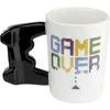 Mugs Game controller ceramic shaped handle cup tea and coffee hot drinks decorative gift box home kitchen and office J240428