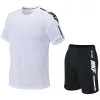 Ensemble 2 PCS / Set Men Gym Vêtements de gym