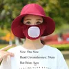 Wide Brim Hats Bucket Hat Tea Picking Cap Flower With Removable Mask Dust Sunscreen Protect Neck Anti-uv Fisherman Unisex