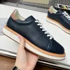 Alias Mae Men's Suede épais épaisse semelle à lacets Sneakers d'été 2024 Style italien Sports faits à la main décontractés et semelle épaisse