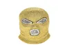 Hip Hop csgo pingente colar masculino estilo punk 18k liga dourada de máscara de máscara de máscara de máscara de máscara de alta qualidade de alta qualidade Chain3578525