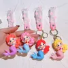 2024 NYA VACKRA MERMAIRAID KEYCHAIN ​​PENDANT DOLL SILICONE CAR KEYCHAIN ​​PVC GIFT POSSITAL