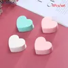 Макияж губки 4pcs Heart Candy Face Cosmetic Puff Cleansing Pad Bodge Wash