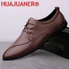 Casual Shoes 2024 Mode Business Kleid Männer glänzende klassische Leder-Suits-Anzüge Schuhe Schnürung Oxfords Oxfords