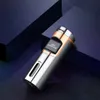 Arc induction à rayons ultraviolets de haute qualité Arc plus léger cigarette électronique Cigarette Light USB Double arc